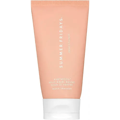 Summer Fridays Babymoon Belly Balm - Nourishing Balm + Body Moisturizer Enriched with Calendula Oil + Vitamin E to Help Reduce the Appearance of Stretch Marks and Dry Skin (5 Fl Oz)
