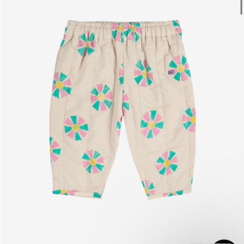 Kaleidoscope all over quilted pants