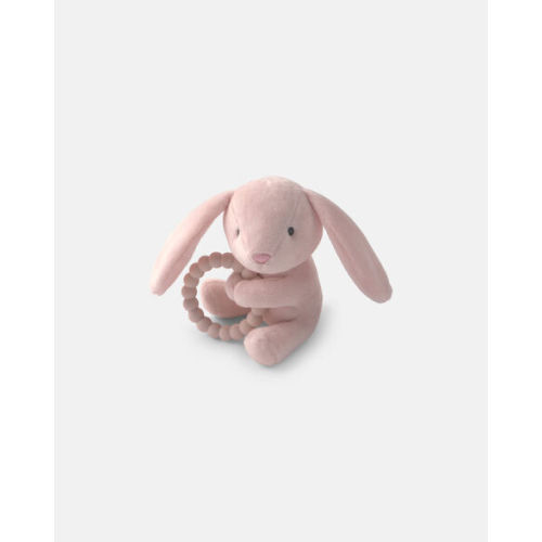 Girls Bunny Plush Teether - Pink | Carter's