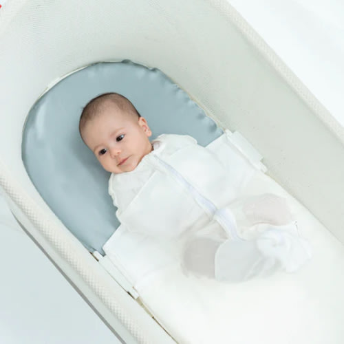 Silk Oval Bassinet Sheet (Snoo only) mist