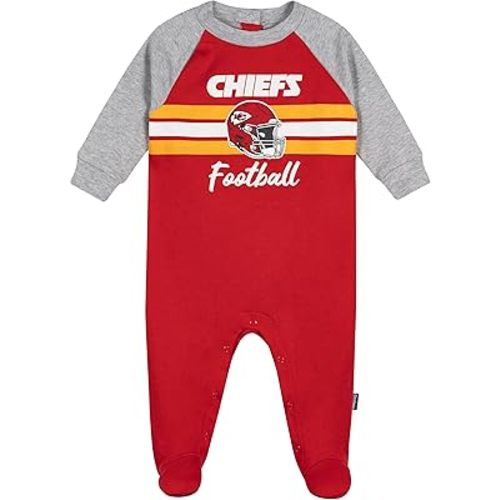 Gerber NFL unisex-baby Nfl Team Footed Coverall