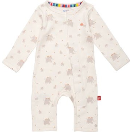 Little Peanut Organic Cotton Magnetic Coverall