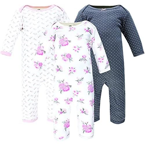 Hudson Baby baby-girls Cotton Coveralls