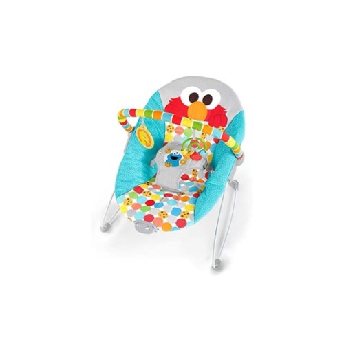 🔥NEW🔥 Bright Starts Sesame Street Baby Bouncer Soothing Vibrations Infant Seat
