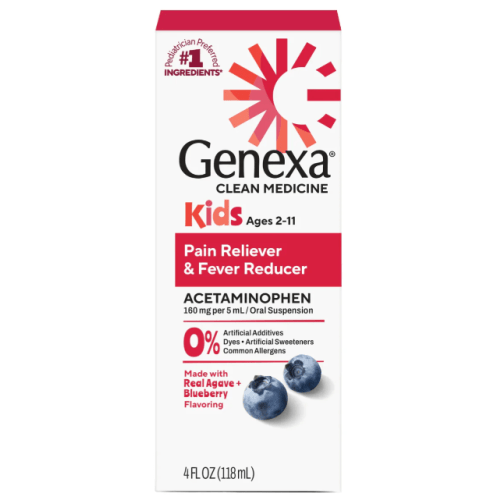 Kids' Acetaminophen Pain & Fever Oral Suspension – Genexa