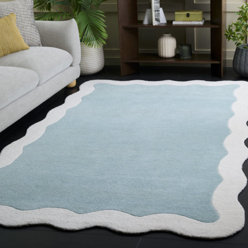 Birch Lane™ Metro 435 Hand Tufted Wool Pile Solid Color Rug | Wayfair