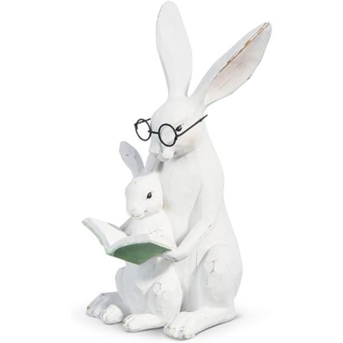 Storytime Bunny & Baby, 11" by RAZ Imports, Inc