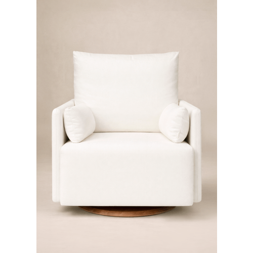 Ollie: A Chair and a Half - Swivel Nursery Glider with Back Recline Feature