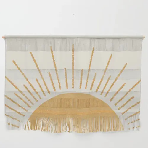 Sunshine Everywhere Wall Hanging by MoonlightPrint | Society6