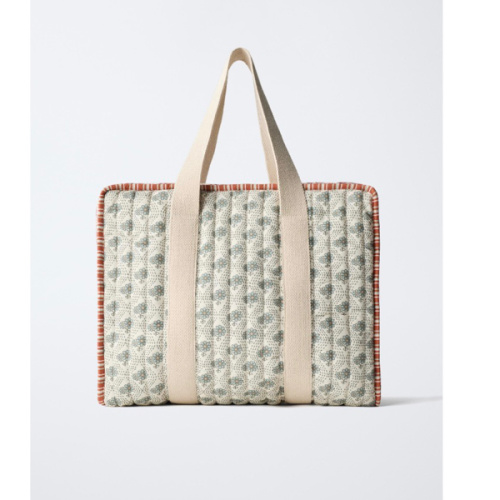 FLORAL MATERNITY BAG - Off White | ZARA United States