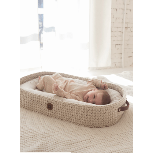 XL Baby Lounging and Changing Basket 3-in-1