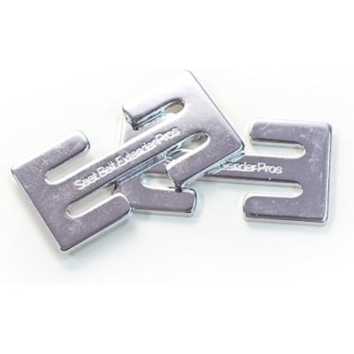 Seat Belt Adjuster Locking Clips (Pack of 2) - Instant Snap-On Adjusting Comfort - Helps You Breath While Driving/Riding in Cars - No More Choking Feeling