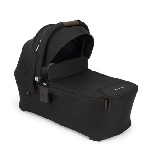 Nuna ® SWIV + TRIV ™ Black Caviar Baby Bassinet with Stand