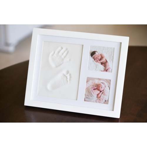 Baby Handprint & Footprint Picture Frame Newborn Keepsake Kit - Etsy