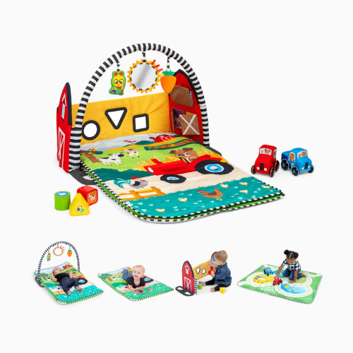 Baby Einstein Farm Explorers Busy Barnyard Grow With Me Activity Gym