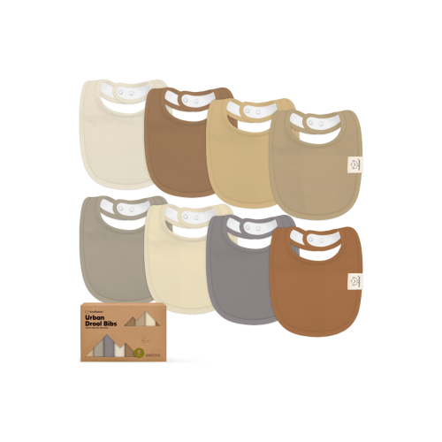 8-Pack Baby Drool Bibs