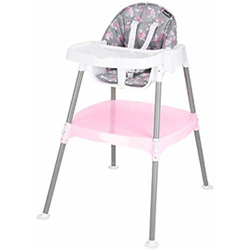 Evenflo 4-in-1 Eat & Grow Convertible High Chair, Poppy, Pack of 1