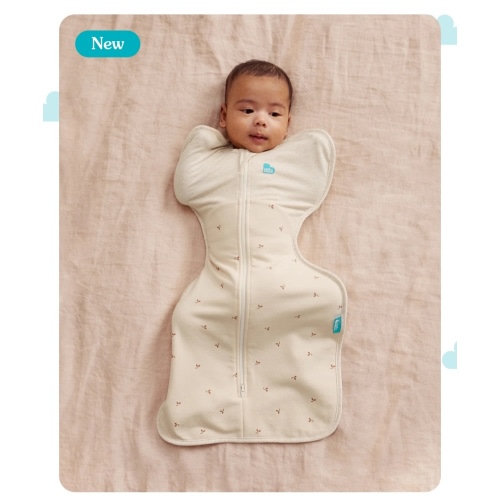 Swaddle Up™ 1.5 TOG Cotton Oatmeal Twigs