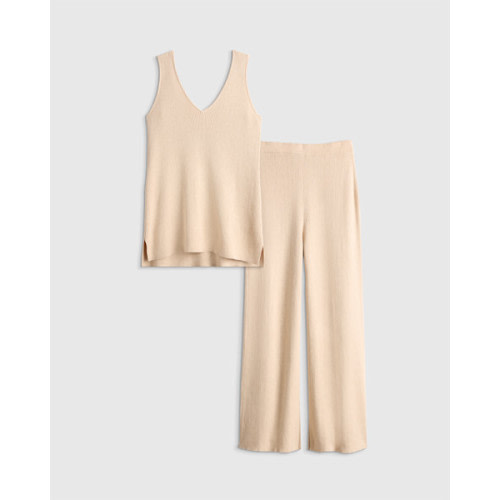 Cotton Maternity Lounge Set in green