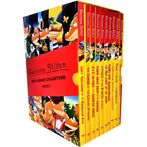 Geronimo Stilton: 10 Book Collection (Series 1)