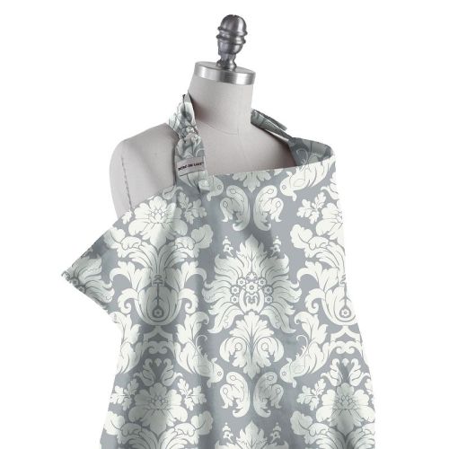 Bebe au Lait Nursing Cover, Color: Chateau Silver