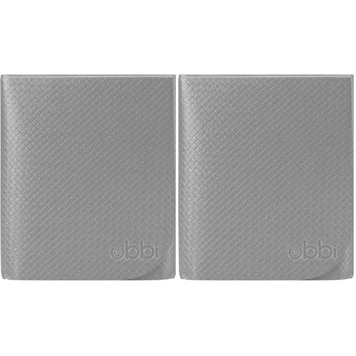 Ubbi On-The-Go Diaper Changing Baby Mat, Soft and Comfortable Diaper Bag Accessory Must Have for Newborns, Easy to Clean, Portable Folding Pad, Baby Traveling Accessories, Taupe (Pack of 2)