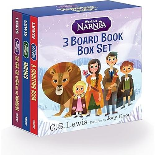 World of Narnia: 3 Box Set: The Lion, the Witch, and the Wardrobe, The Chronicles of Narnia: Animals, The Chronicles of Narnia: A Counting Book