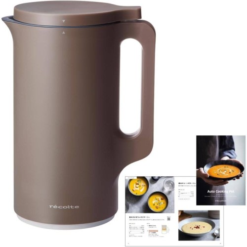 recolte Auto Cooking Pot Soup Maker 600ml Large Capacity AC100V Japan