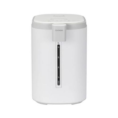 CUCKOO 5L Hot Water Dispenser and Warmer Stainless Steel Electric Kettle White: 1 Year Warranty, 850W, Dishwasher-Safe Parts