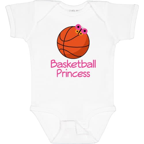 inktastic Basketball Princess Baby Bodysuit