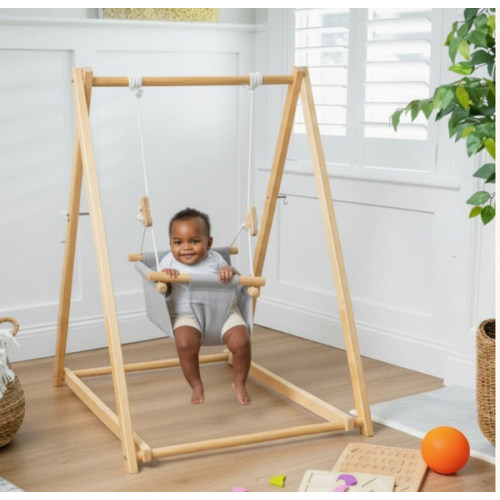 Foldable Toddler Swing & Baby Swing Set | Spruce | Avenlur