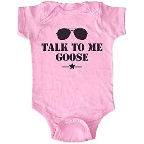 cute & funny Talk To Me Goose baby bodysuit shower gift