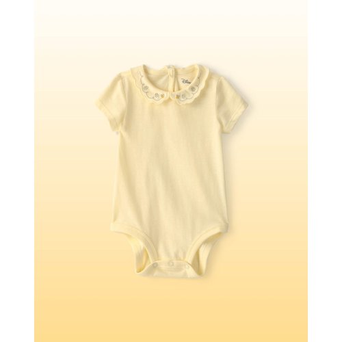 Baby Girl Disney© Winnie the Pooh Embroidered Scalloped Collar Bodysuit - Yellow - OshKosh B'gosh | Carter's