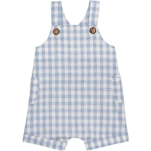 Mud Pie Baby Boy Gingham Shortall
