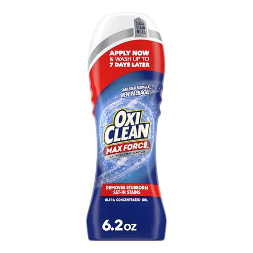 OxiClean Max Force Laundry Stain Remover Gel Stick, 6.2 fl oz