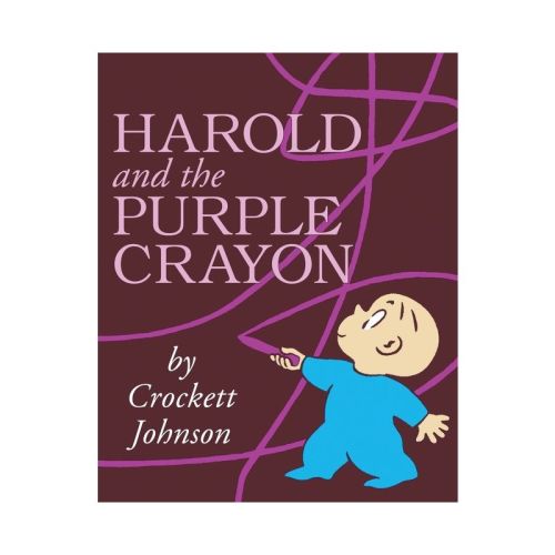 Harold and the Purple Crayon - (Purple Crayon Books) by Crockett Johnson (Paperback)