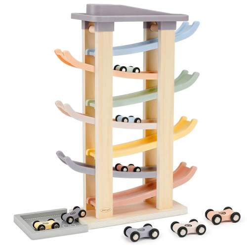 Joyreal Car Ramp Toy: Montessori Learning & Sensory Play for Ages 0-3+