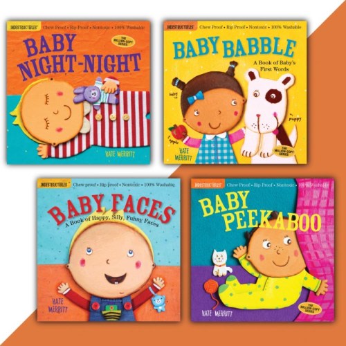 Indestructibles: Baby Faces 4-book set by Kate Merritt | Hachette Book Group