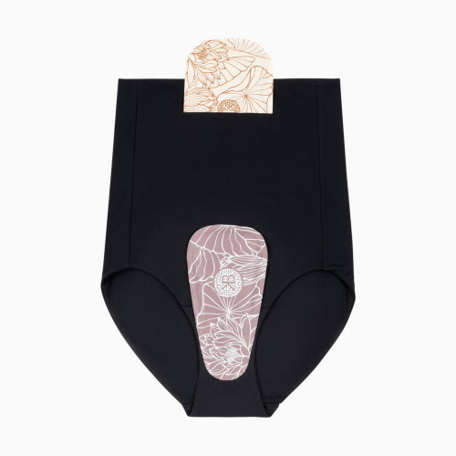 Kindred Bravely Soothing Fourth Trimester Panty - Black, 1X