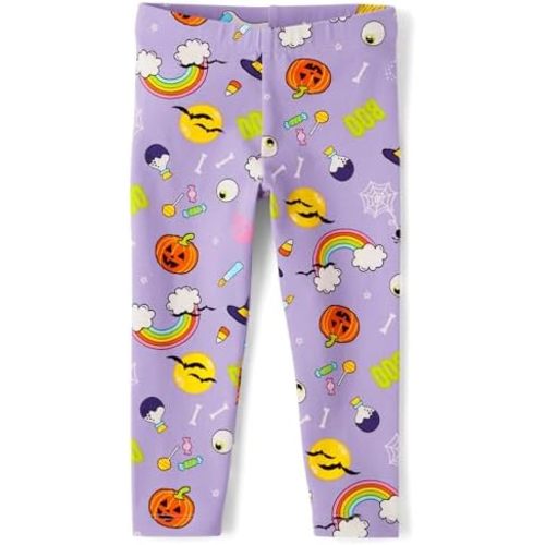 The Children's Place Girls and Toddler Halloween Print LeggingLeggings