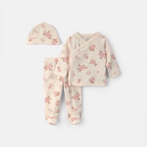 Carter's Baby Girls 3-pc. Baby Clothing Set, Color: White - JCPenney