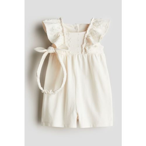 2-piece Embroidered Cotton Set