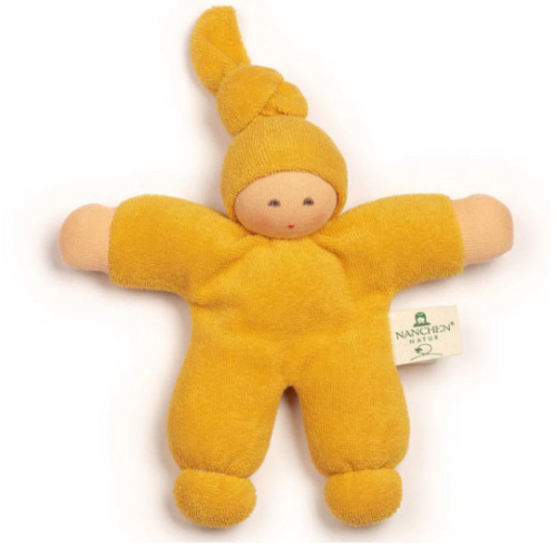 Bella Baby - Yellow Organic Terry Doll