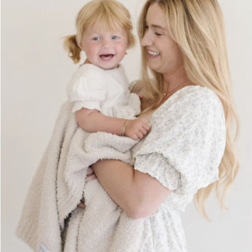 BAMBONI® RECEIVING BLANKETS COLOR BUTTERMILK