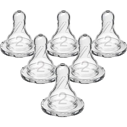 Dr. Browns 2 Natural Flow Level 2 Standard Nipple - 6 Count