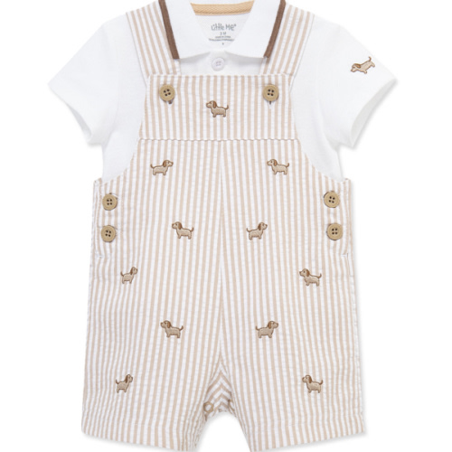 Puppies Woven Shortall Set