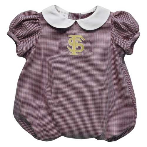 Florida State Seminoles Vive La Fete Girls Infant Puffy Bubble Dress - Garnet