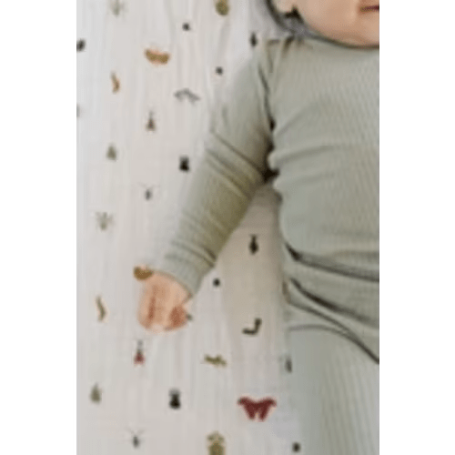 Cutie Crawlies Crib Sheet