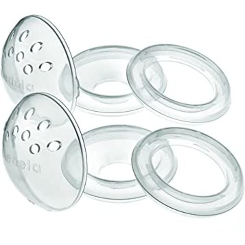 Medela TheraShells Breast Shells, Protect Sore, Flat, or Inverted Nipples While Pumping or Breastfeeding, Natural Appearance and Exceptional Comfort, Made Without BPA