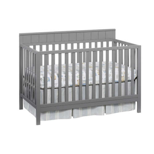 Oxford Baby Logan 4-in-1 Convertible Crib - Dove Gray